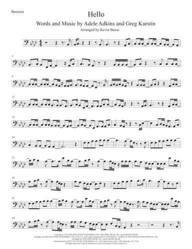 Hello (arr. Kevin Busse)