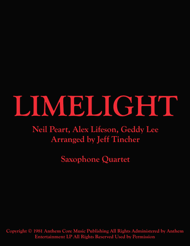 Limelight (arr. Jeff Tincher)
