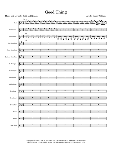 Good Thing (arr. Devon Williams)