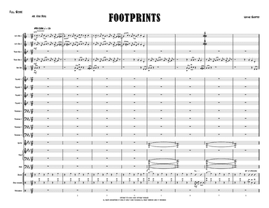 Footprints (arr. Kris Berg)