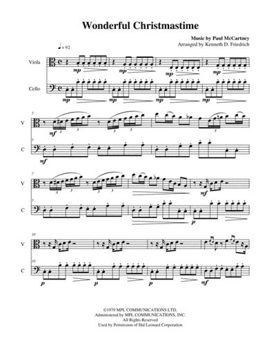 Wonderful Christmastime (arr. Kenneth D. Friedrich)