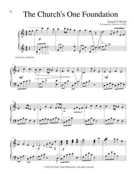 The Church's One Foundation (arr. Victoria A. Neely)