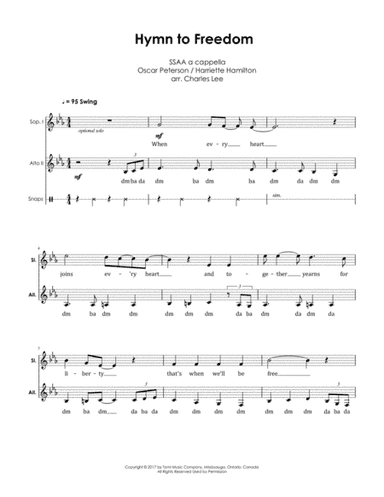Hymn To Freedom (arr. Charles Lee)