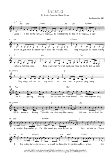Dynamite (arr. Arr. Ed.CAL)