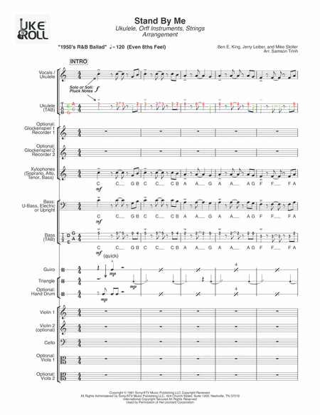 Stand By Me (arr. Samson Trinh)
