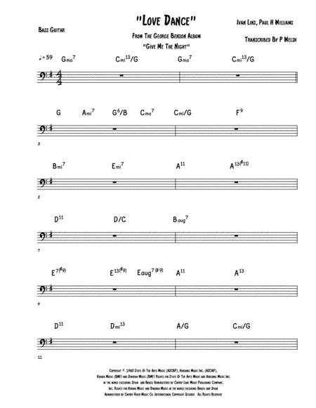 Love Dance (arr. Accubass)