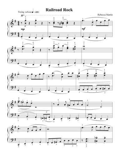 Railroad Rock (arr. Rebecca Martin)