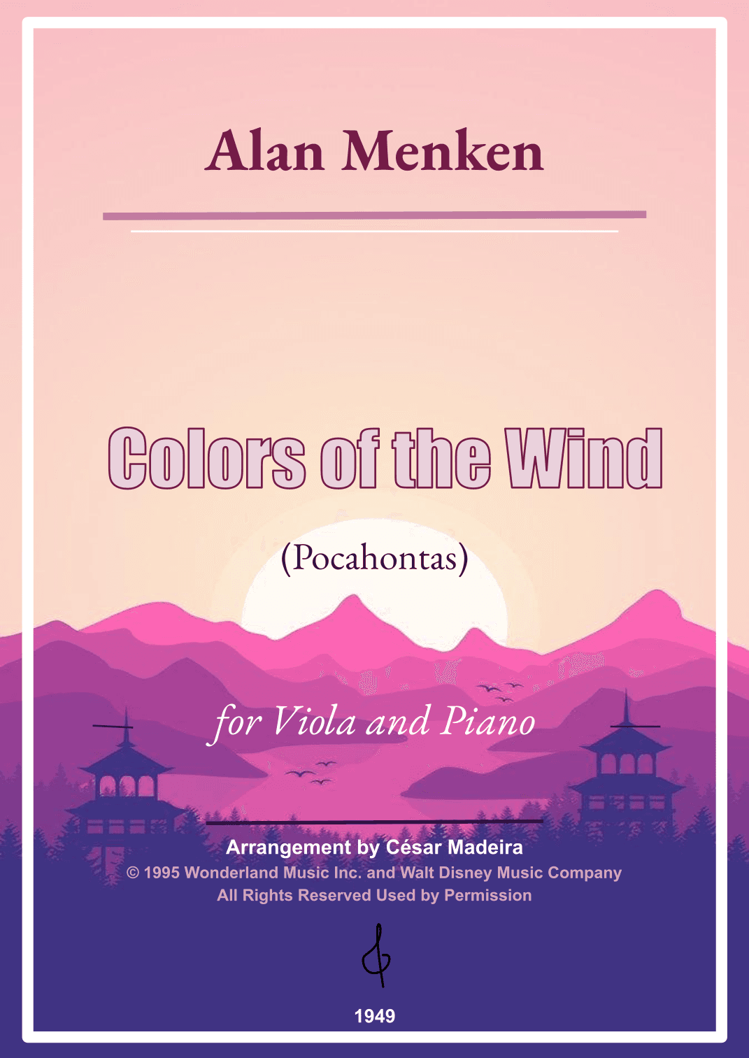 Colors Of The Wind (arr. César Madeira)