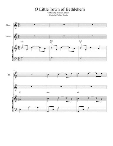 O Little Town of Bethlehem (Leyland-Bethlehem Tune)