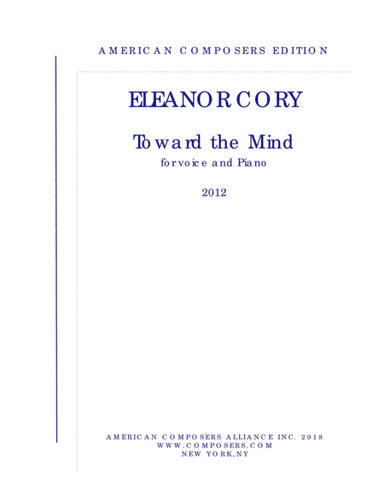 [Cory] Toward the Mind