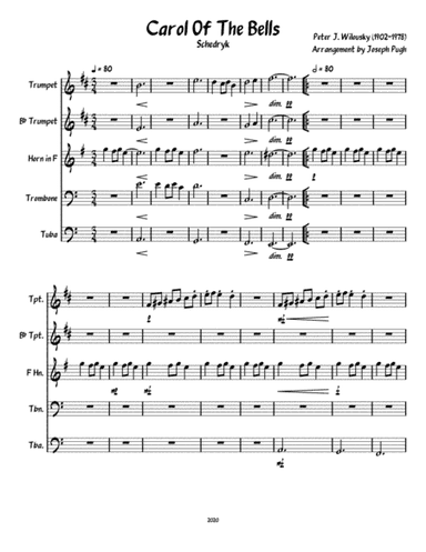 Carol Of The Bells (arr. Joseph Pugh)