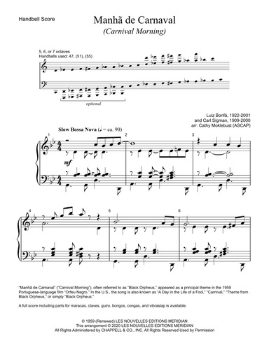 A Day In The Life Of A Fool (manha De Carnaval) (arr. Cathy Moklebust)