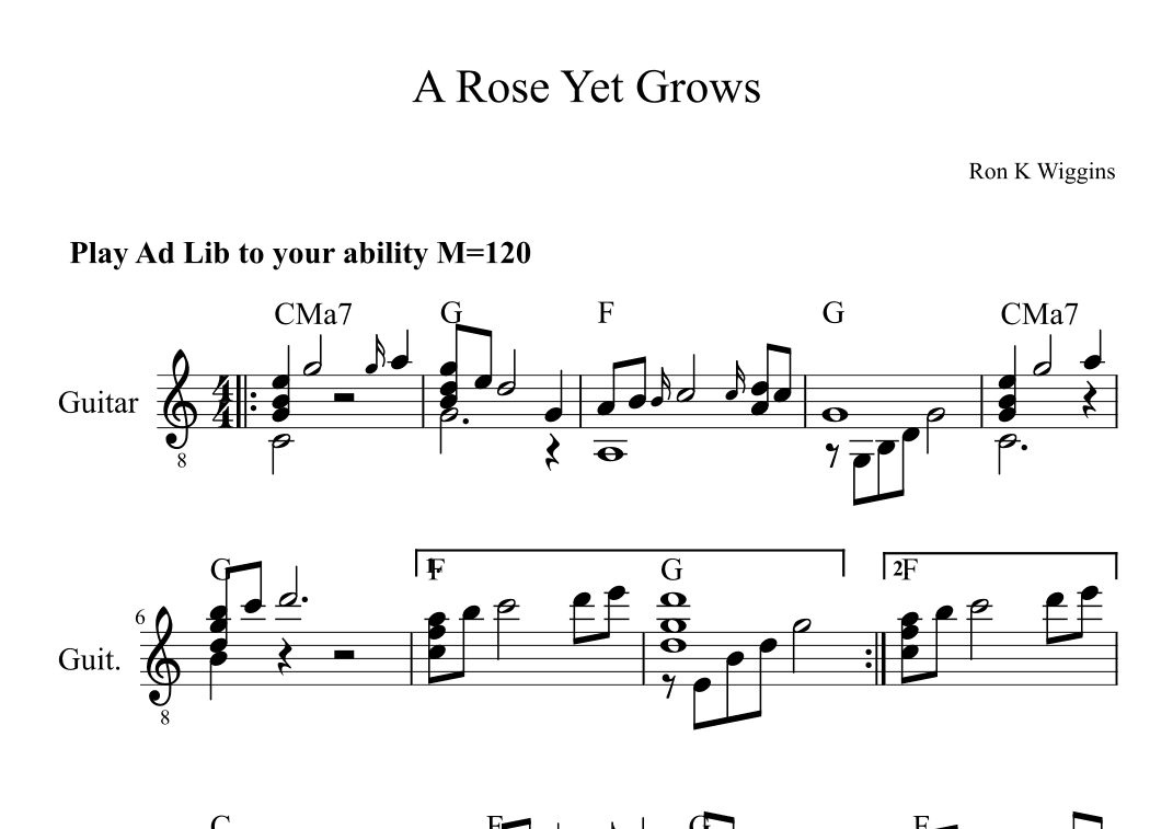 A Rose Yet Grows