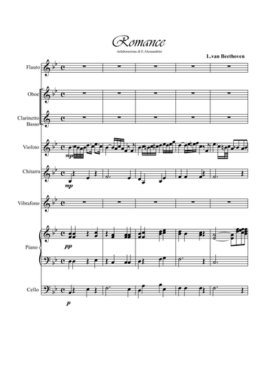 Romance n. 2 (orchestra) (arr. Ester Alessandrini)