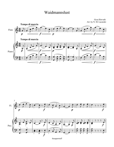 Waidmannslust (arr. Nick Lacanski)