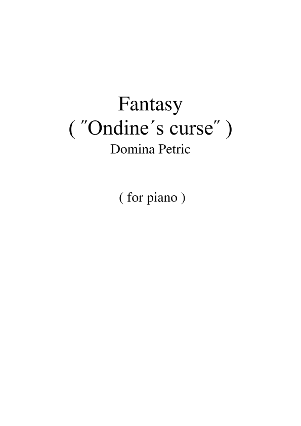 Ondine´s Curse
