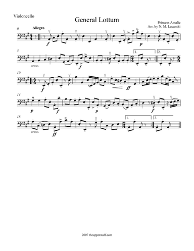 General Lottum (arr. Nick Lacanski)