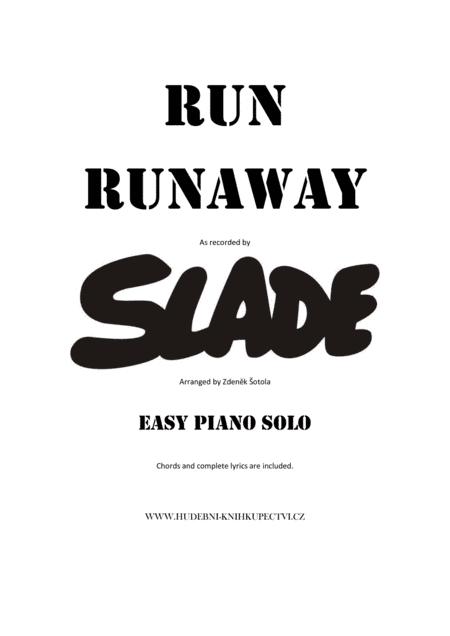 Run Runaway (arr. Zdeněk Šotola)