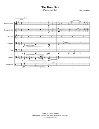The Guardian (brass quintet version)