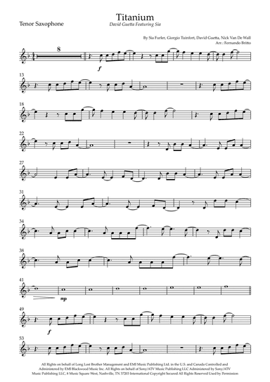 Titanium (arr. Fernando Britto)