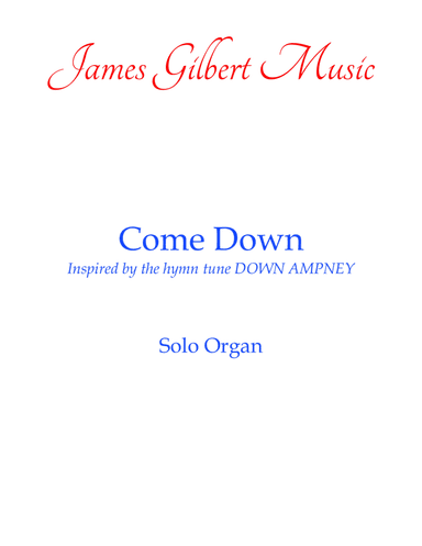 Come Down, O Love Divine
