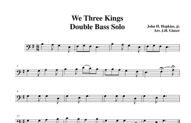 We Three Kings of Orient Are (arr. Jeremy Glaser)