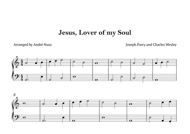 Jesus, Lover of my Soul (arr. André Nusa)