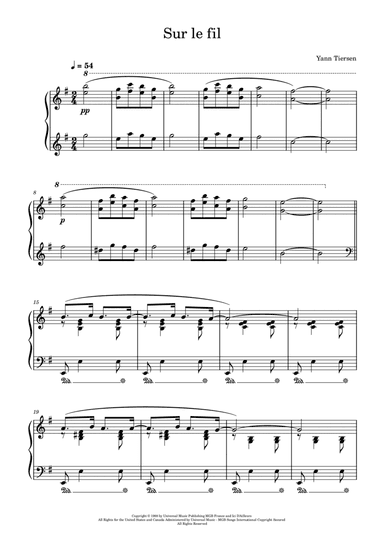 Sur Le Fil (arr. Kaled Dabboussi)