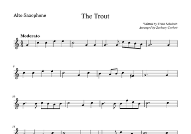 The Trout (arr. Zachary Corbett)