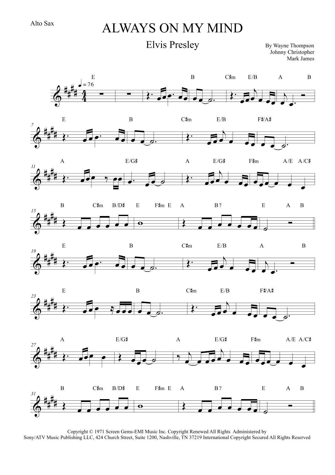 Always On My Mind (arr. Leo Silva)