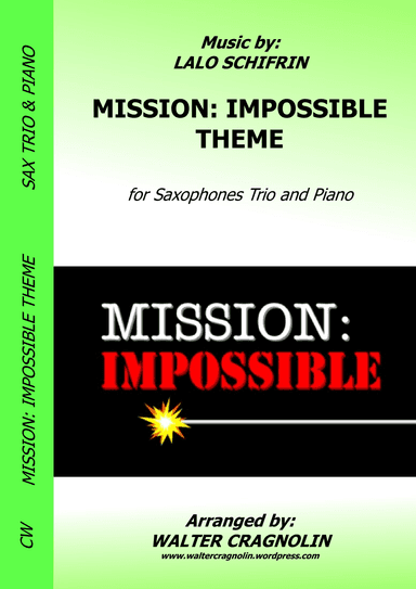 Mission: Impossible Theme (arr. Walter Cragnolin)