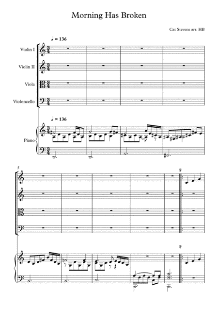 Morning Has Broken (arr. Helen Birch)