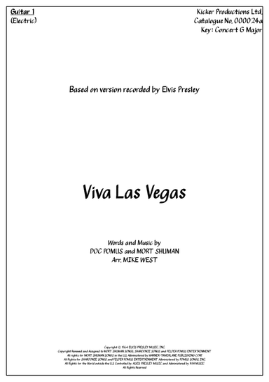Viva Las Vegas (arr. Arr. Mike West)