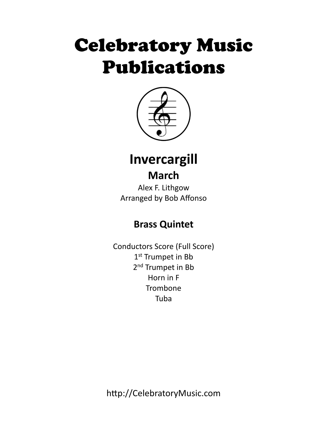 Invercargill March (arr. Bob Affonso)