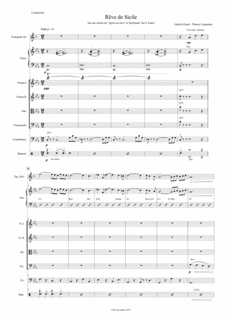 Reve De Sicile (based on musical motifs from Gabriel Faure)