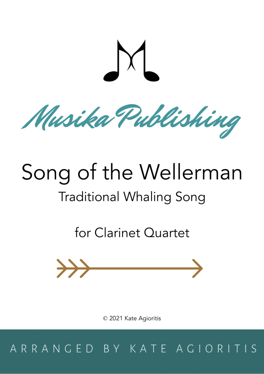 Wellerman (Song of the Wellerman) - for Clarinet Quartet (arr. Kate Agioritis)