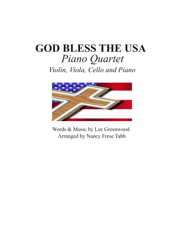 God Bless The U.s.a. (arr. Nancy Frese Tabb)