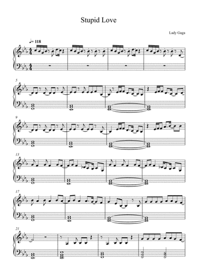Stupid Love (arr. André Laitano)