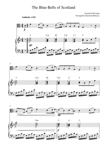 The Blue-Bells of Scotland (arr. Kaiserin Rebecca)