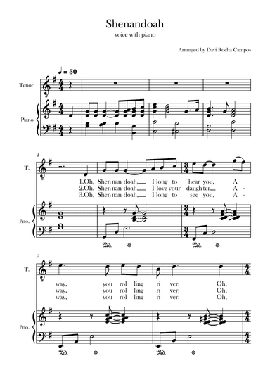 Shenandoah (arr. Davi Rocha Campos)