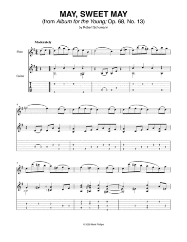 May, Sweet May (from Album for the Young) (arr. Mark Phillips)