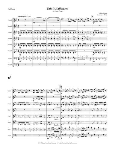 This Is Halloween (arr. Jacob White)