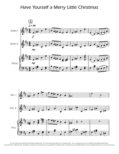 Have Yourself A Merry Little Christmas (arr. Ygor Nunes)