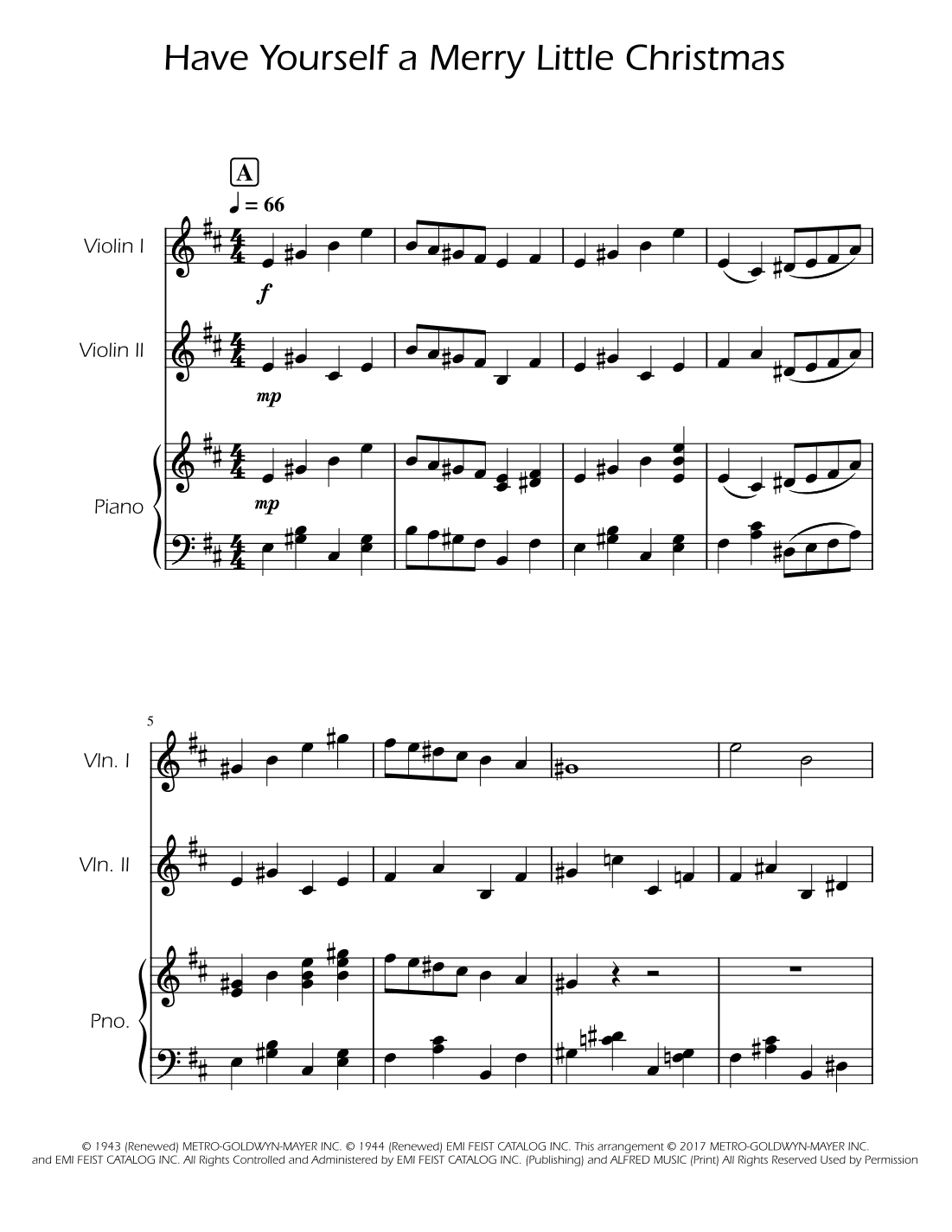 Have Yourself A Merry Little Christmas (arr. Ygor Nunes)