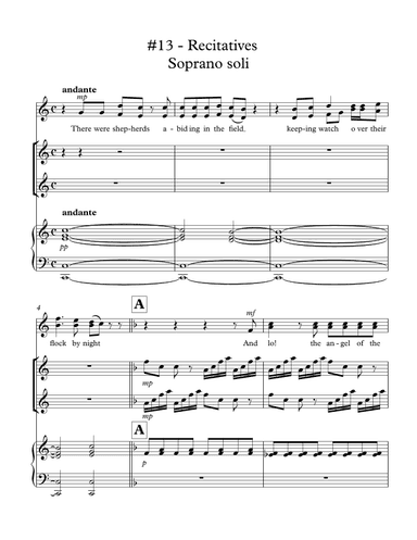 Four Soprano Recitatives from The Messiah (arr. Joy Simons)