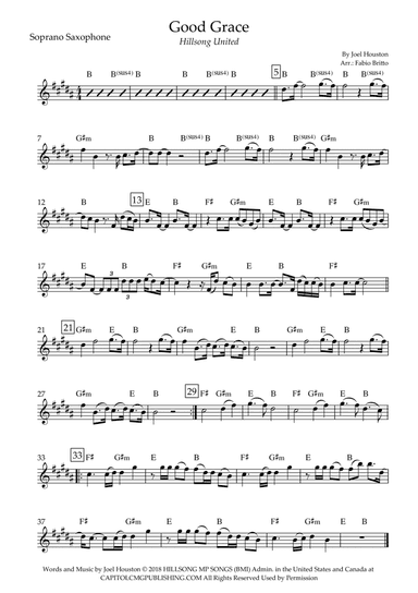 Good Grace (arr. Fabio Britto)