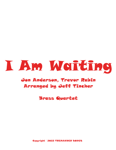 I Am Waiting (arr. Jeff Tincher)
