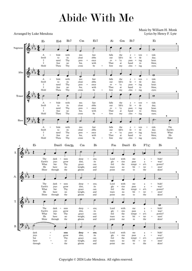 Abide With Me (arr. Luke Mendoza)
