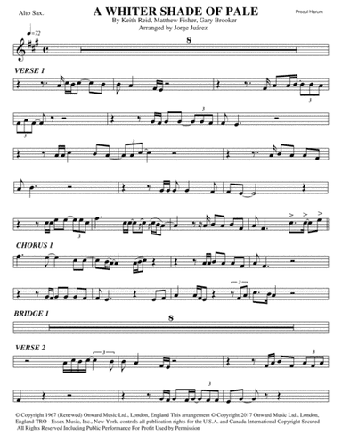 A Whiter Shade Of Pale (arr. Jorge Juárez)