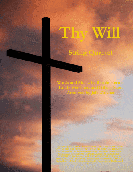 Thy Will (arr. Jeff Tincher)